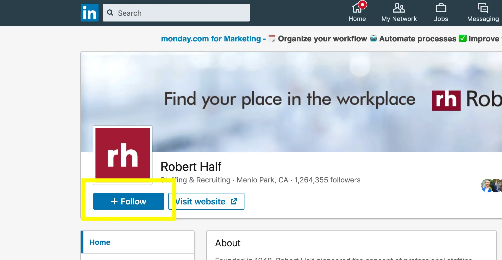 How to add interests on linkedin profile.png